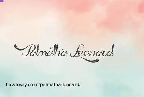 Palmatha Leonard