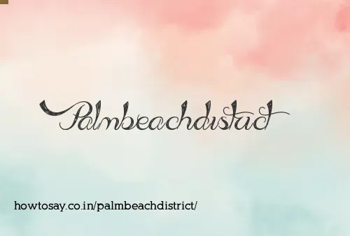 Palmbeachdistrict