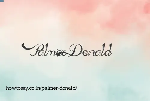 Palmer Donald