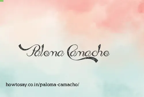 Paloma Camacho
