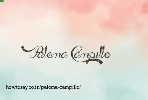 Paloma Campillo