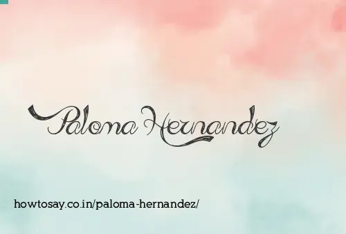 Paloma Hernandez