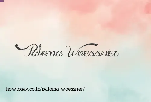 Paloma Woessner