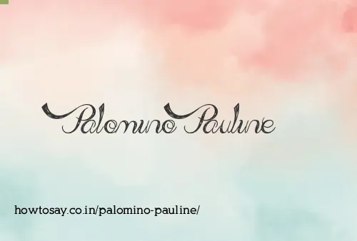 Palomino Pauline