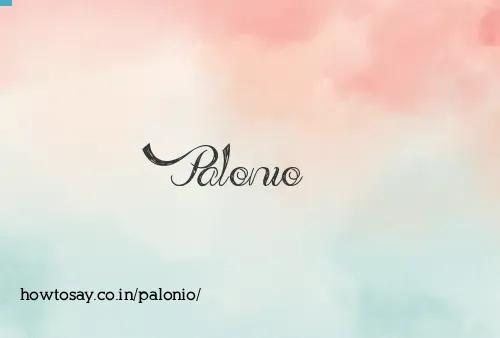 Palonio