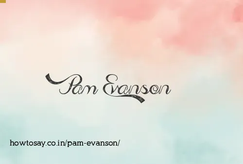 Pam Evanson