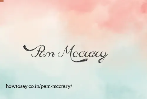 Pam Mccrary