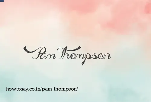 Pam Thompson