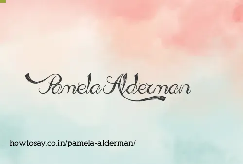 Pamela Alderman