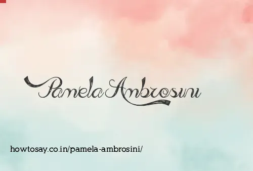 Pamela Ambrosini