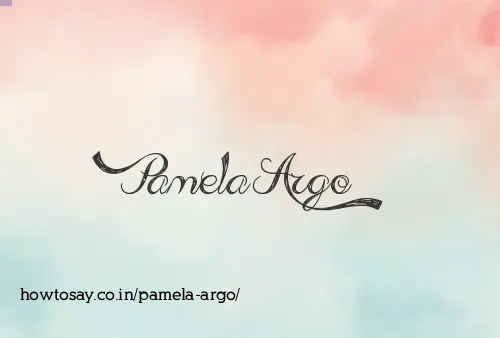 Pamela Argo
