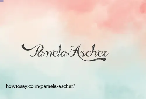 Pamela Ascher