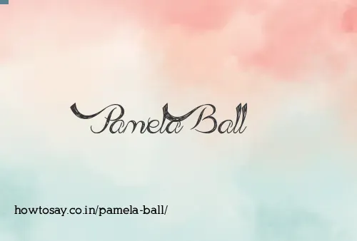 Pamela Ball