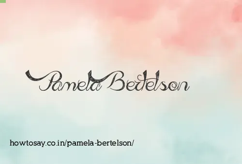 Pamela Bertelson