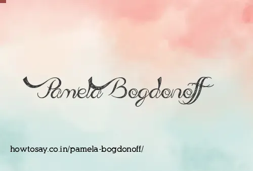 Pamela Bogdonoff