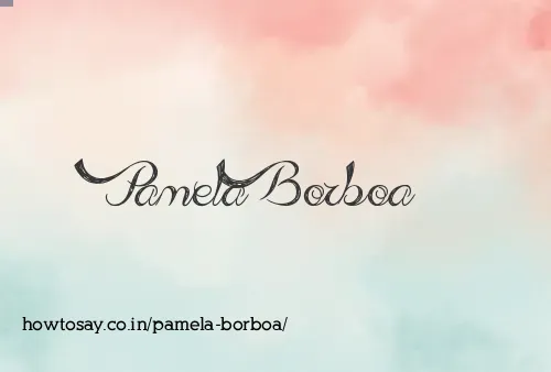 Pamela Borboa