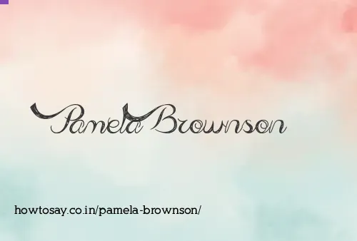 Pamela Brownson