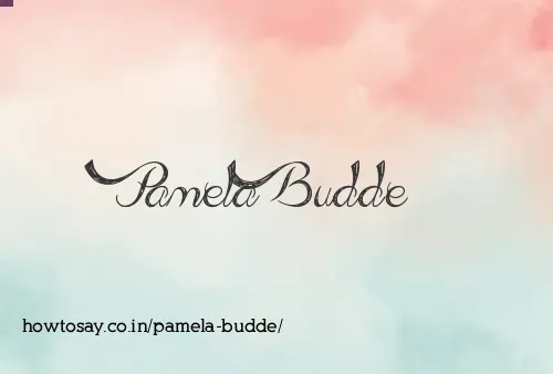Pamela Budde