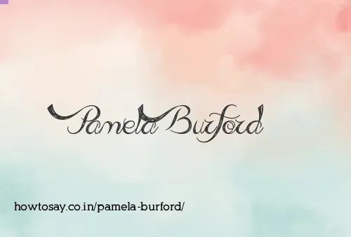 Pamela Burford