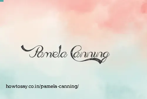 Pamela Canning