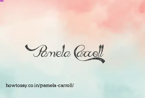 Pamela Carroll
