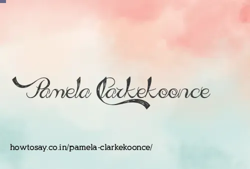 Pamela Clarkekoonce
