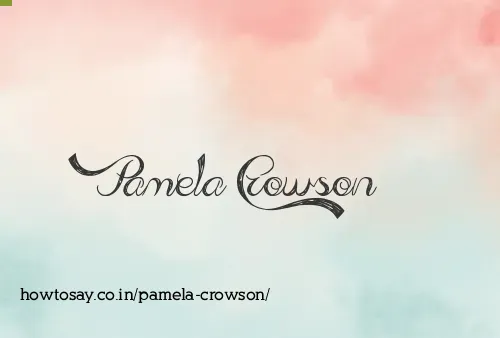 Pamela Crowson