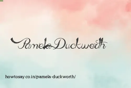 Pamela Duckworth