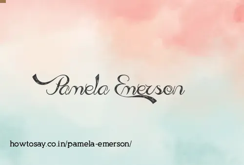 Pamela Emerson