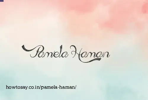Pamela Haman