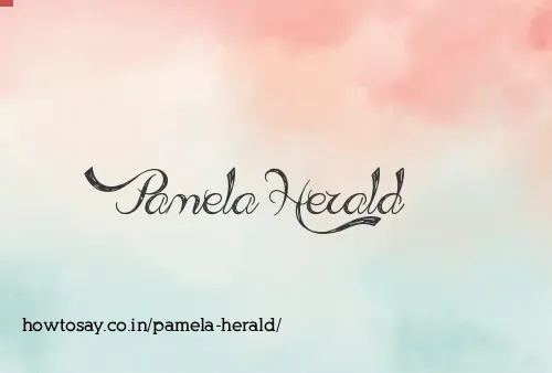Pamela Herald