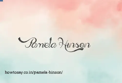 Pamela Hinson