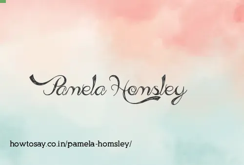 Pamela Homsley