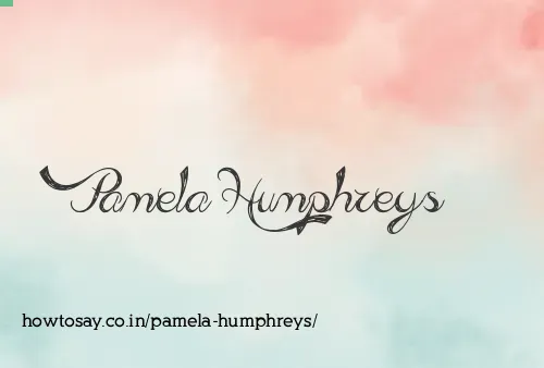 Pamela Humphreys