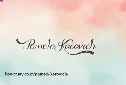 Pamela Korovich