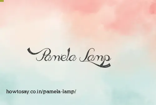 Pamela Lamp