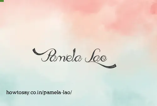 Pamela Lao