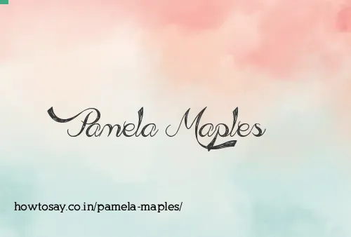 Pamela Maples