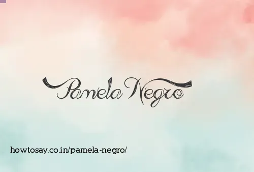 Pamela Negro