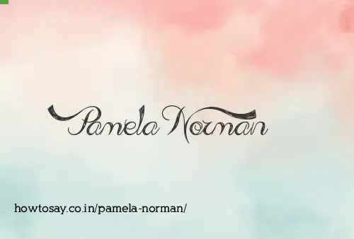 Pamela Norman