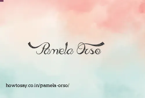 Pamela Orso
