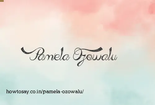 Pamela Ozowalu