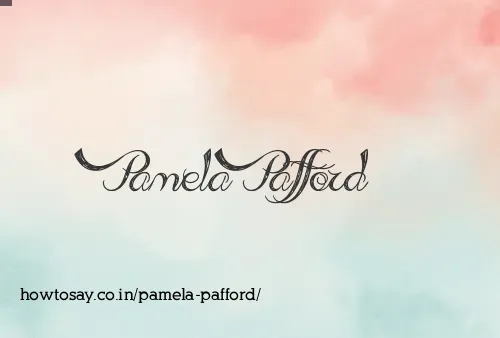 Pamela Pafford