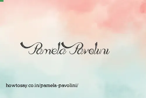 Pamela Pavolini