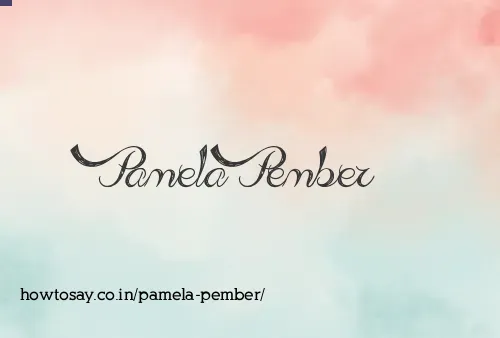 Pamela Pember