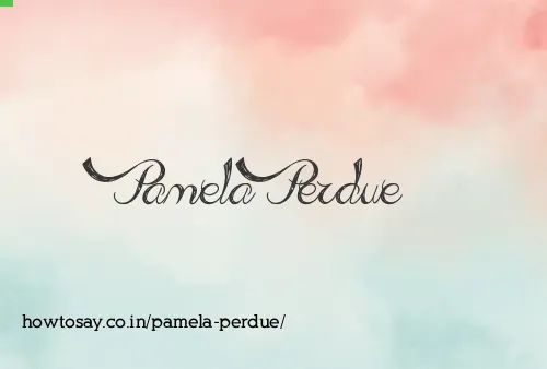 Pamela Perdue