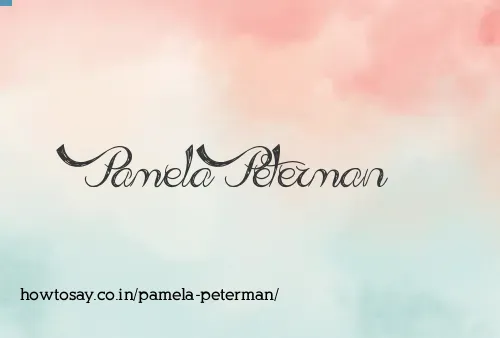 Pamela Peterman