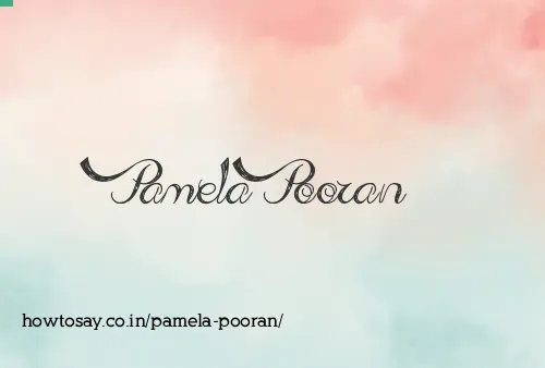 Pamela Pooran