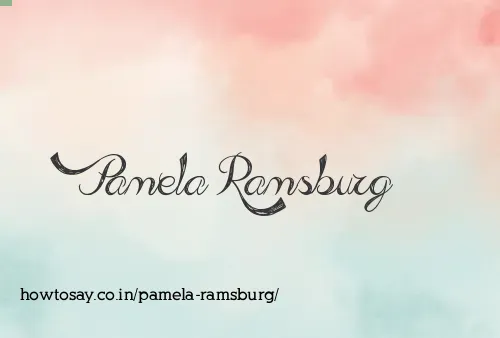 Pamela Ramsburg