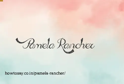 Pamela Rancher
